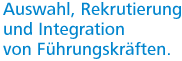 teras select - Auswahl, Rekrutierung und Integration von Führungskräften teras select - Auswahl, Rekrutierung und Integration von Führungskräften